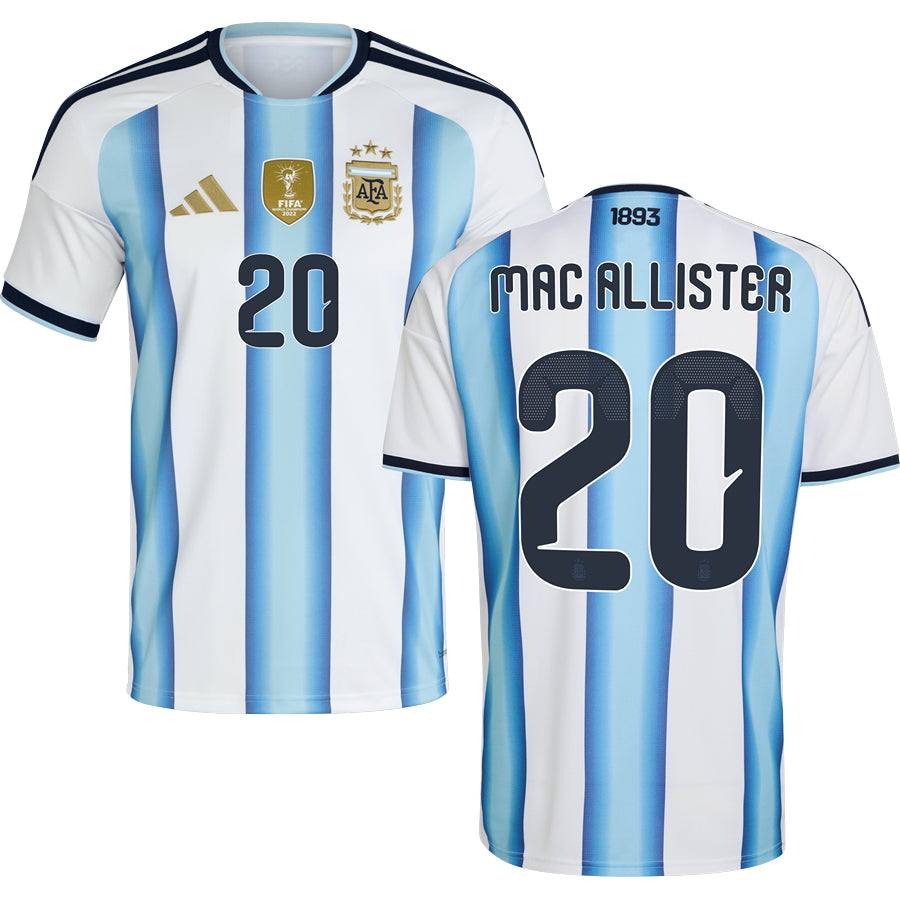Argentina World Cup 2026 Home Replica Jersey Adults