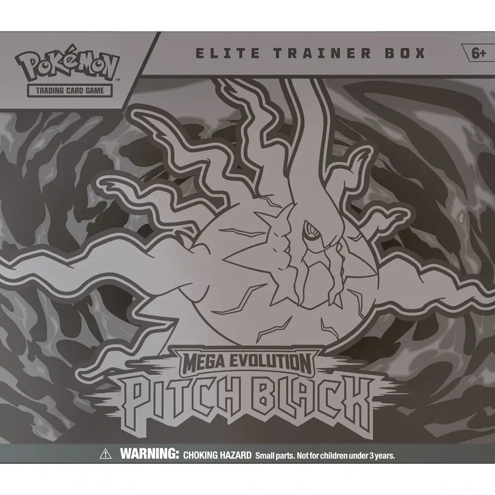 🔥2026 Christmas Gift🎄: Mega Evolution - Pitch Black Elite Trainer Box (ETB)