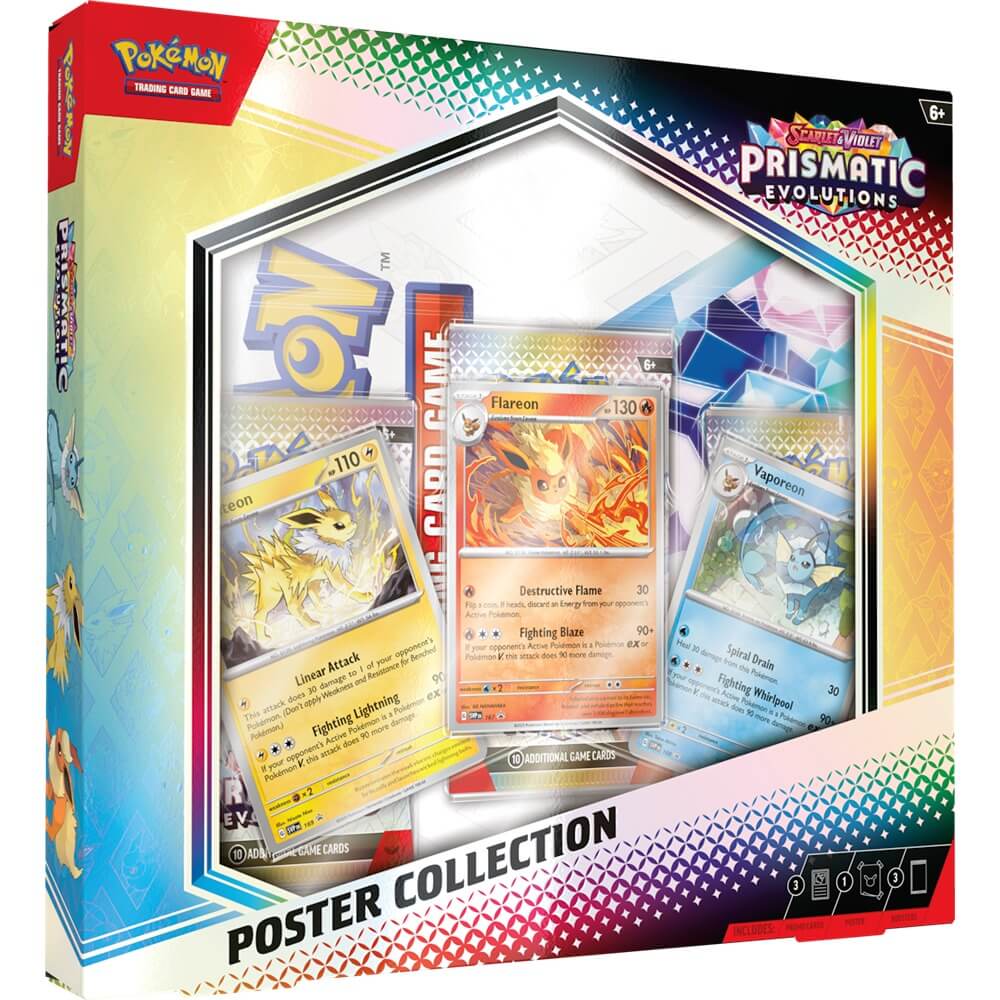 🔥2026 Christmas Gift🎄: Scarlet & Violet - Prismatic Evolutions Poster Collection