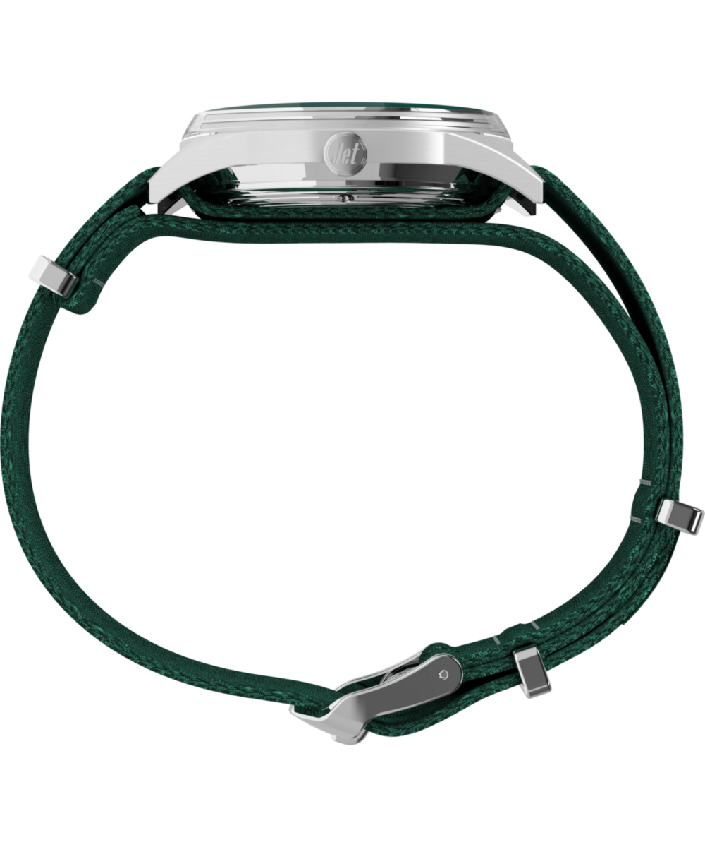 Marlin® Jet Automatic 38mm Fabric Strap Watch
