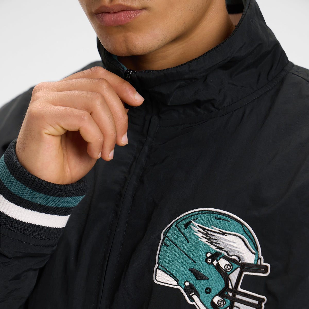 Golden State Warriors Throwback Nylon Jacket