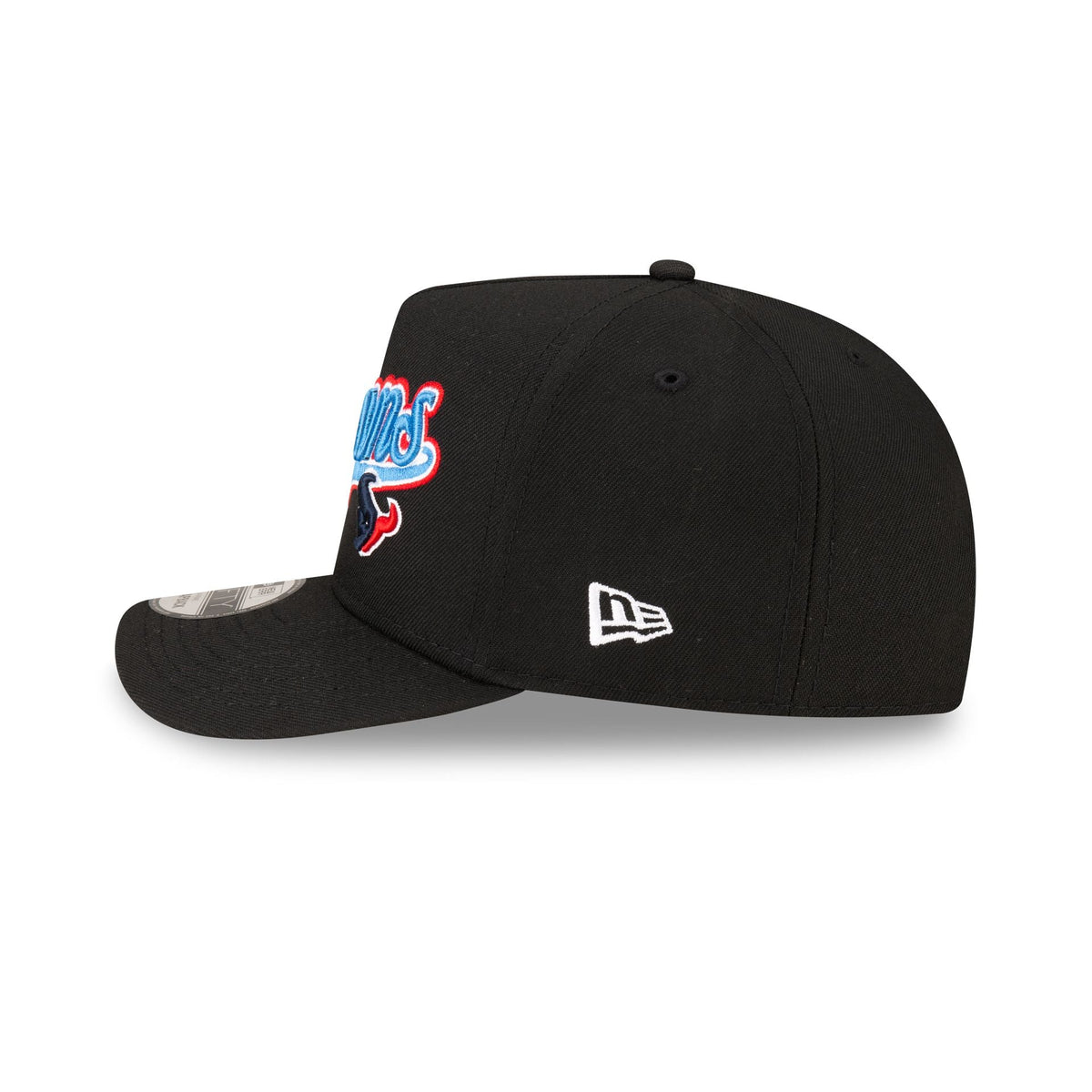 Born x Raised x Houston Texans Script Black 9FIFTY A-Frame Snapback Hat