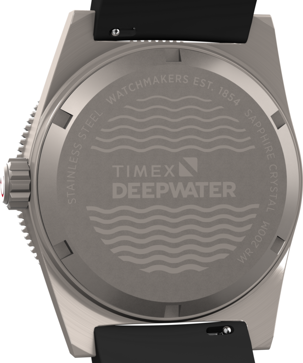 Deepwater Reef 200 Titanium Automatic 41mm Synthetic Rubber Strap Watch