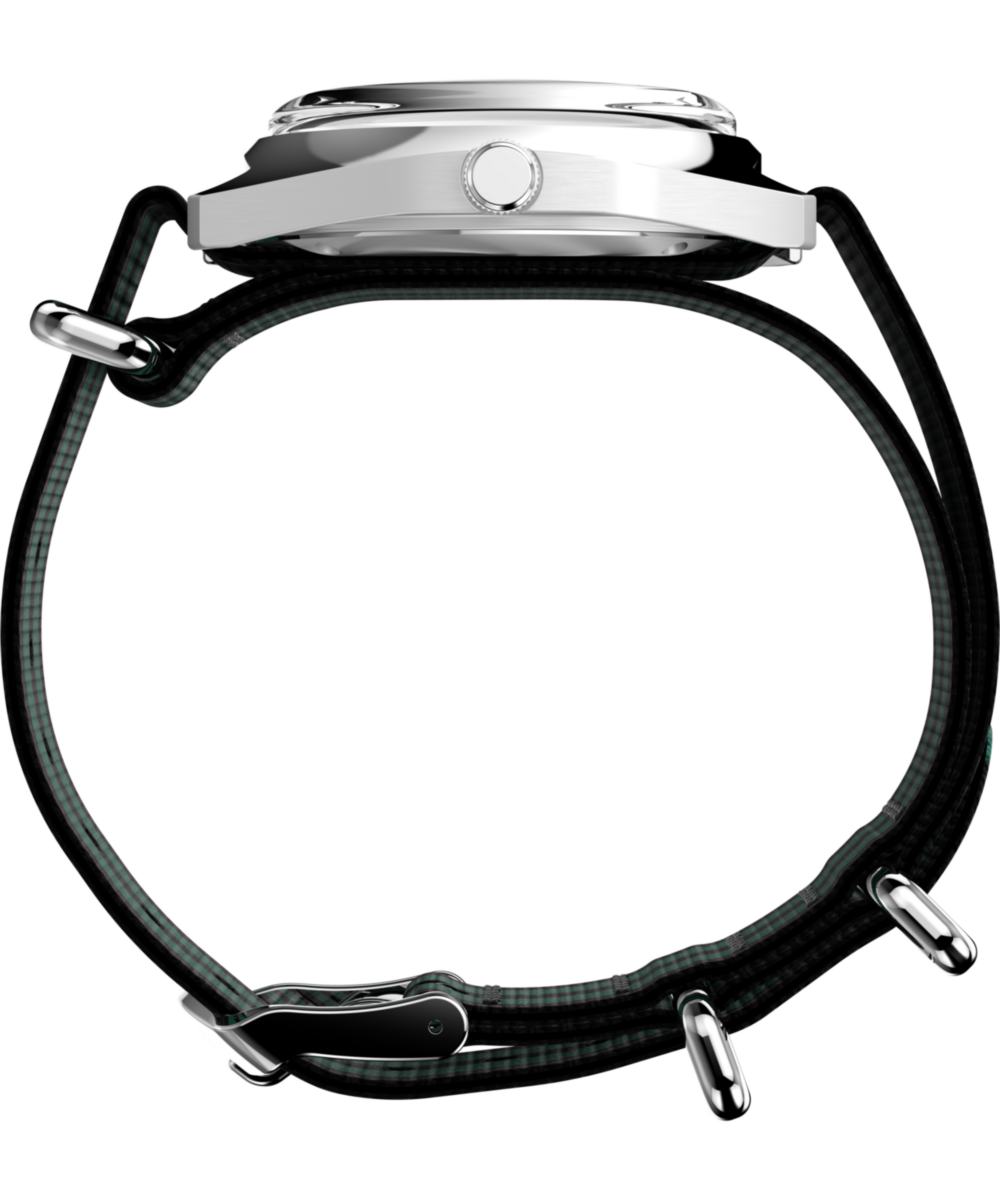 Q Timex® 1975 Enigma 37mm Fabric Strap Watch